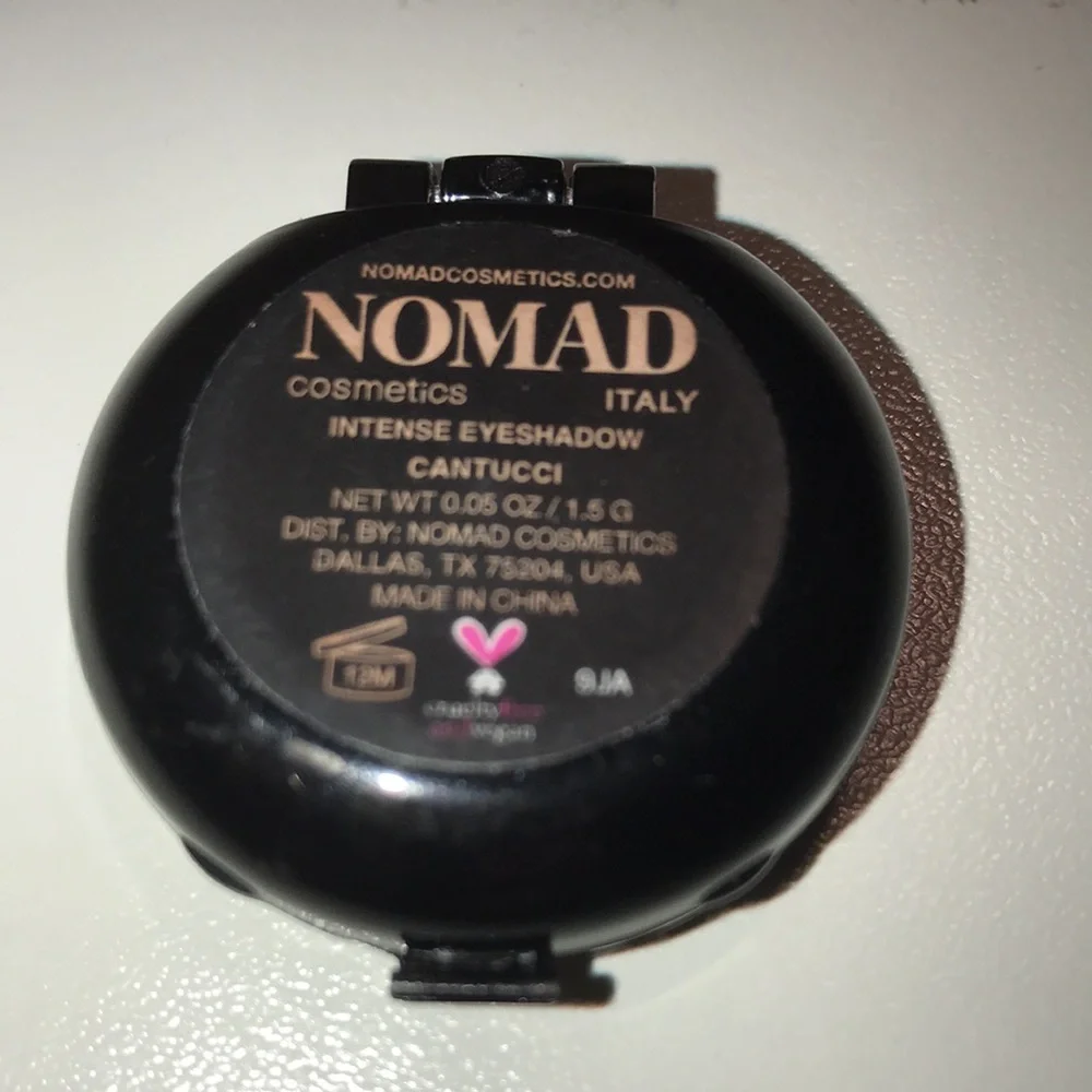 Nomad cosmetics intense eyeshadow in cantucci NEW
